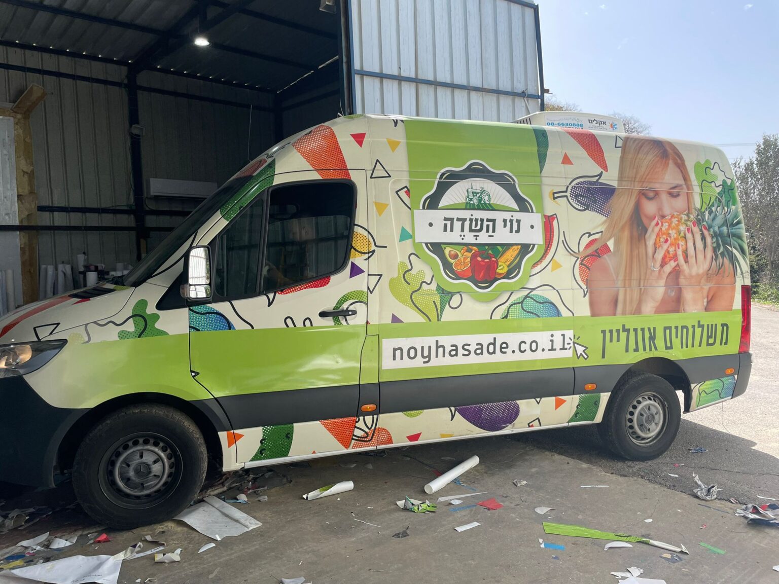 עיטוף רכבים מסחריים ומסאיות (25)